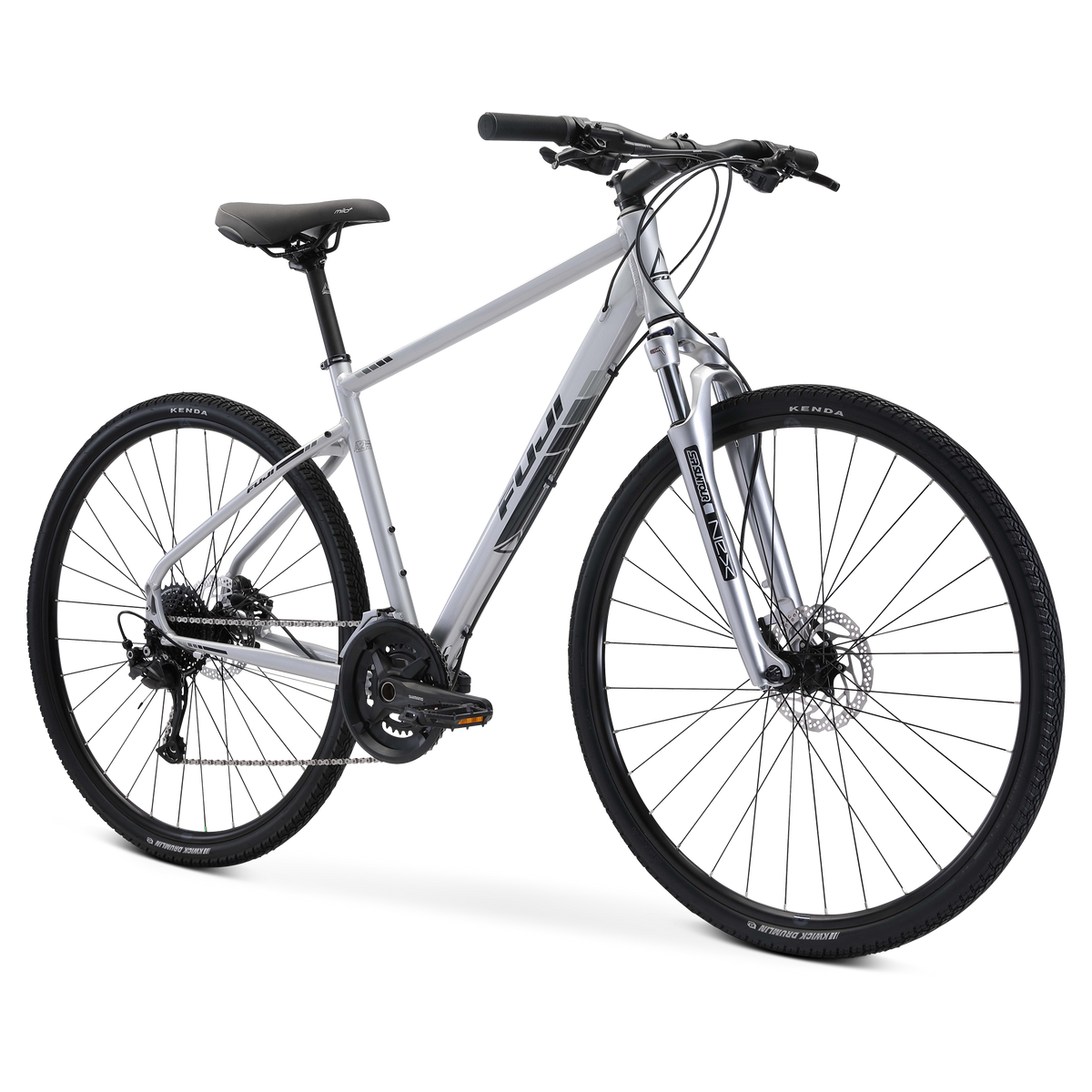 Fuji traverse 1.8 le sport sales hybrid bike